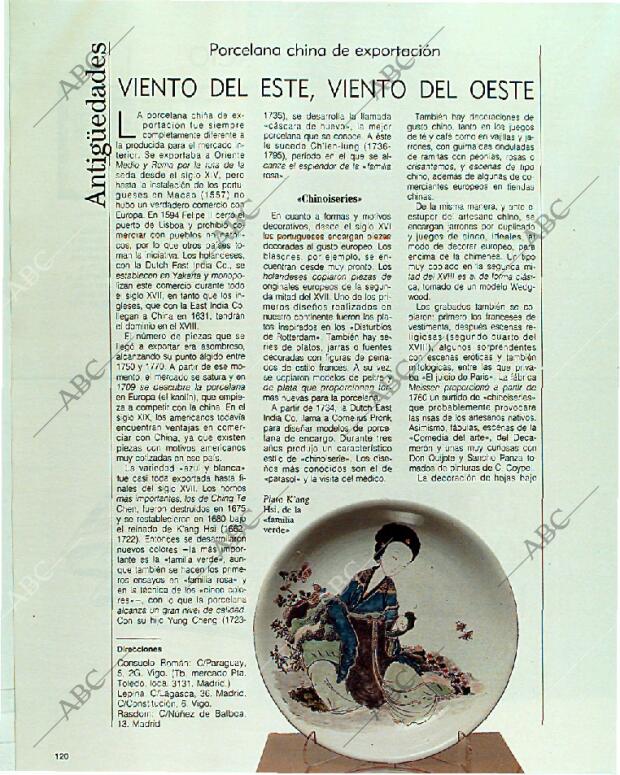 BLANCO Y NEGRO MADRID 19-11-1989 página 120