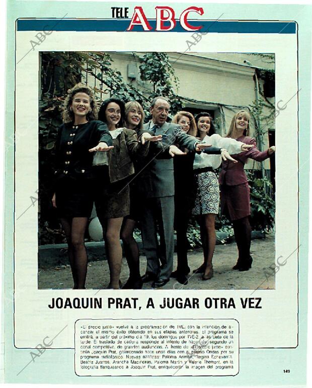 BLANCO Y NEGRO MADRID 19-11-1989 página 149