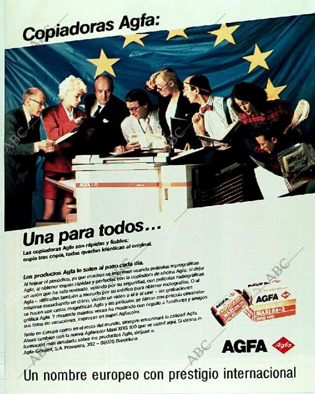 BLANCO Y NEGRO MADRID 19-11-1989 página 23