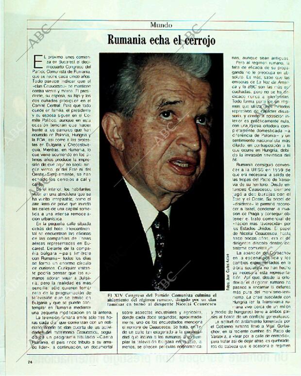 BLANCO Y NEGRO MADRID 19-11-1989 página 24