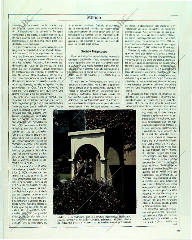 BLANCO Y NEGRO MADRID 19-11-1989 página 25