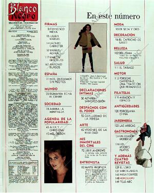 BLANCO Y NEGRO MADRID 19-11-1989 página 3