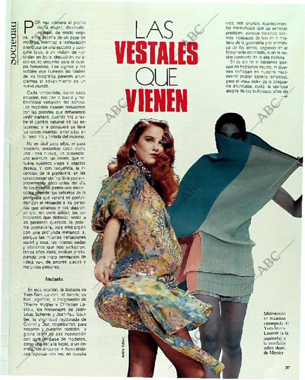 BLANCO Y NEGRO MADRID 19-11-1989 página 37