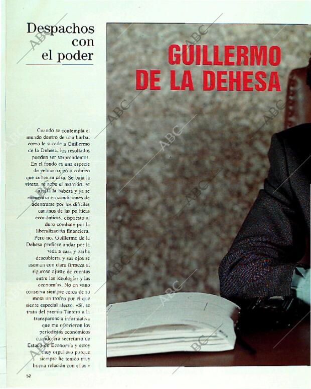 BLANCO Y NEGRO MADRID 19-11-1989 página 52