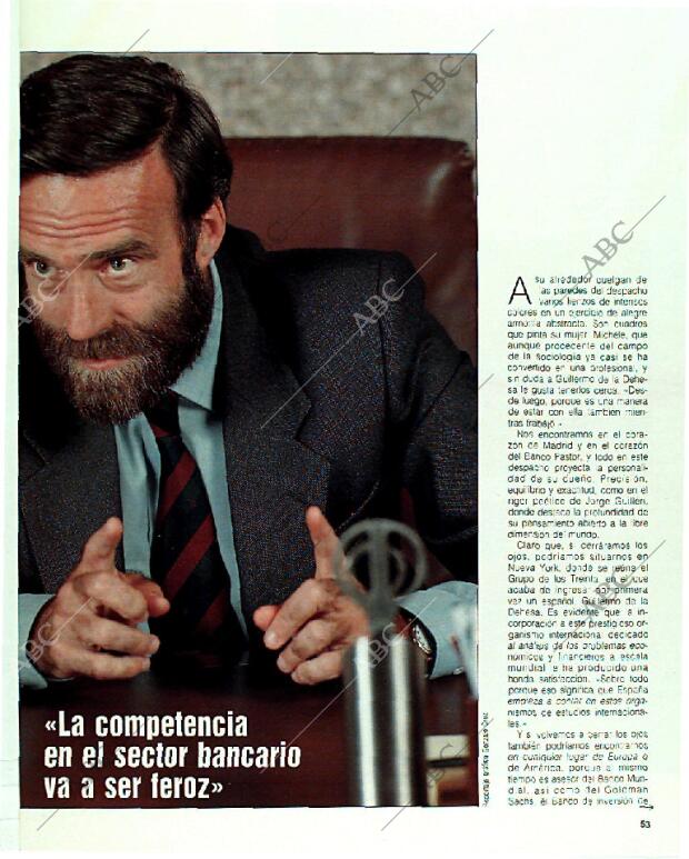 BLANCO Y NEGRO MADRID 19-11-1989 página 53