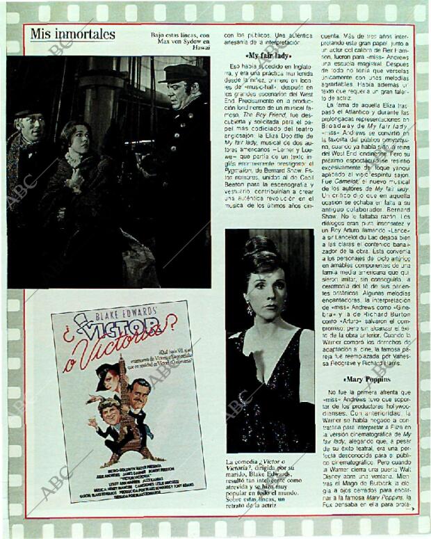 BLANCO Y NEGRO MADRID 19-11-1989 página 74