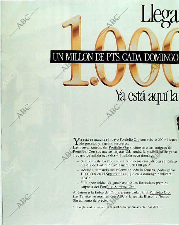 BLANCO Y NEGRO MADRID 19-11-1989 página 88