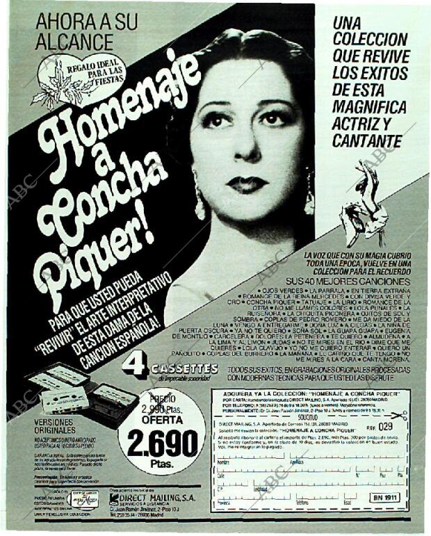 BLANCO Y NEGRO MADRID 19-11-1989 página 95