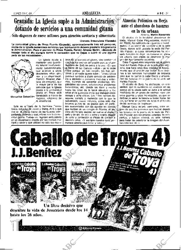 ABC SEVILLA 20-11-1989 página 37