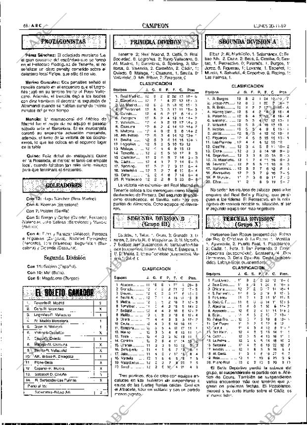 ABC SEVILLA 20-11-1989 página 68