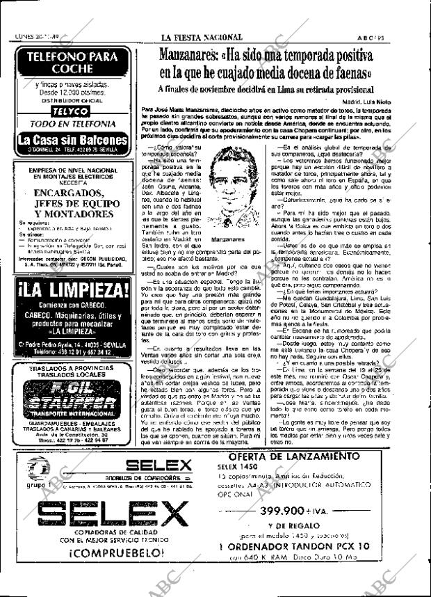 ABC SEVILLA 20-11-1989 página 95