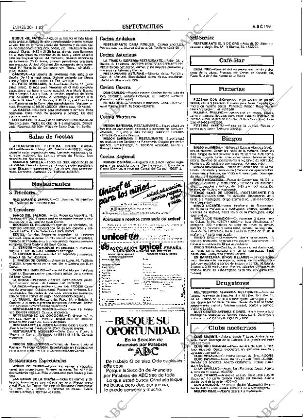 ABC SEVILLA 20-11-1989 página 99