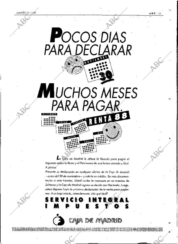 ABC MADRID 21-11-1989 página 101