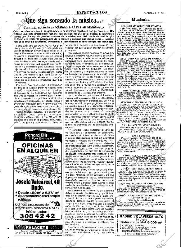 ABC MADRID 21-11-1989 página 104