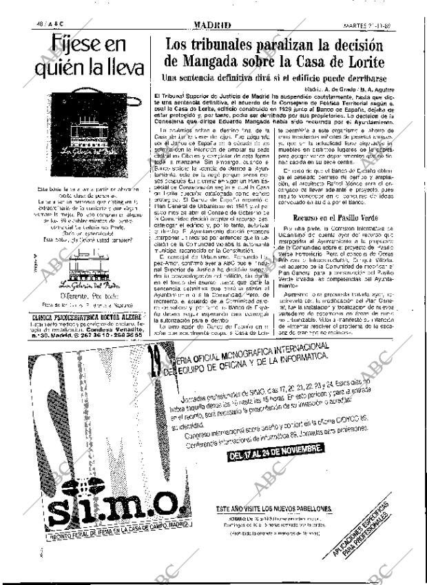 ABC MADRID 21-11-1989 página 48