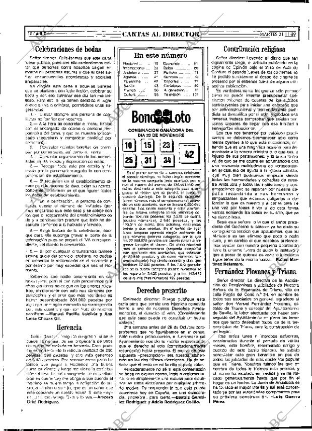 ABC SEVILLA 21-11-1989 página 10