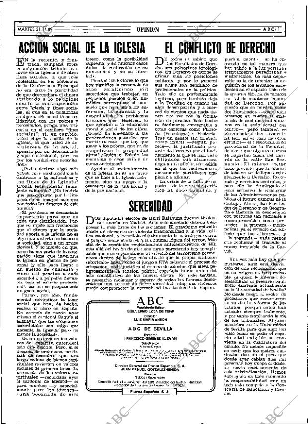 ABC SEVILLA 21-11-1989 página 11