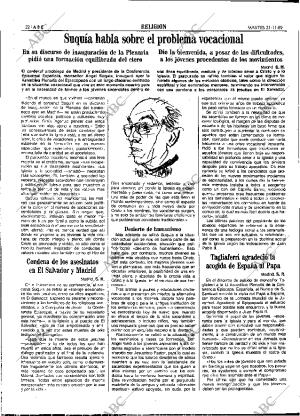 ABC SEVILLA 21-11-1989 página 22