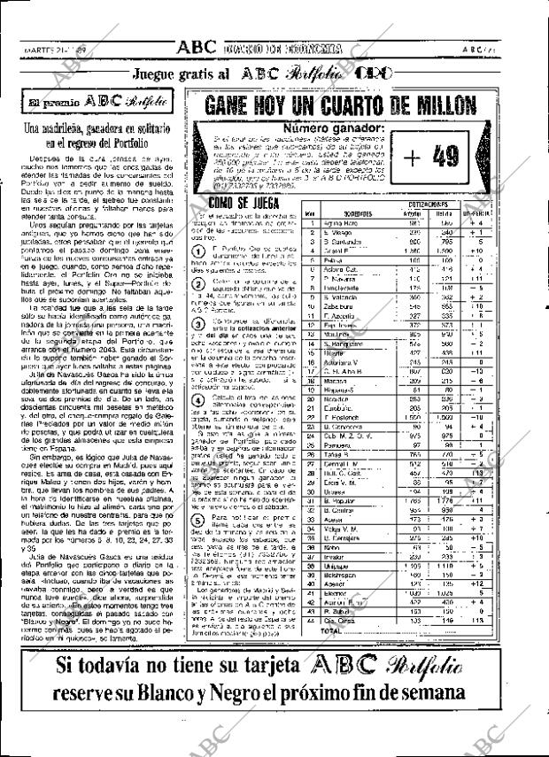 ABC SEVILLA 21-11-1989 página 71