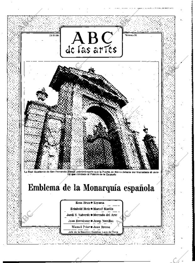 ABC MADRID 23-11-1989 página 131