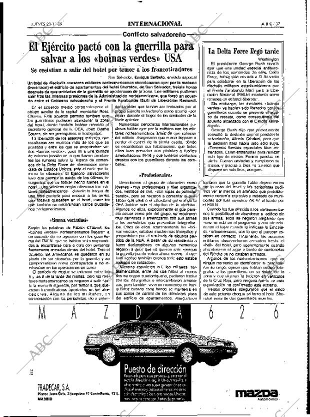 ABC MADRID 23-11-1989 página 37