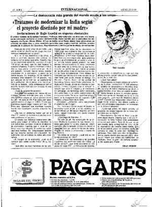 ABC MADRID 23-11-1989 página 40