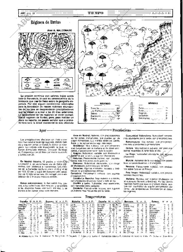 ABC MADRID 23-11-1989 página 42