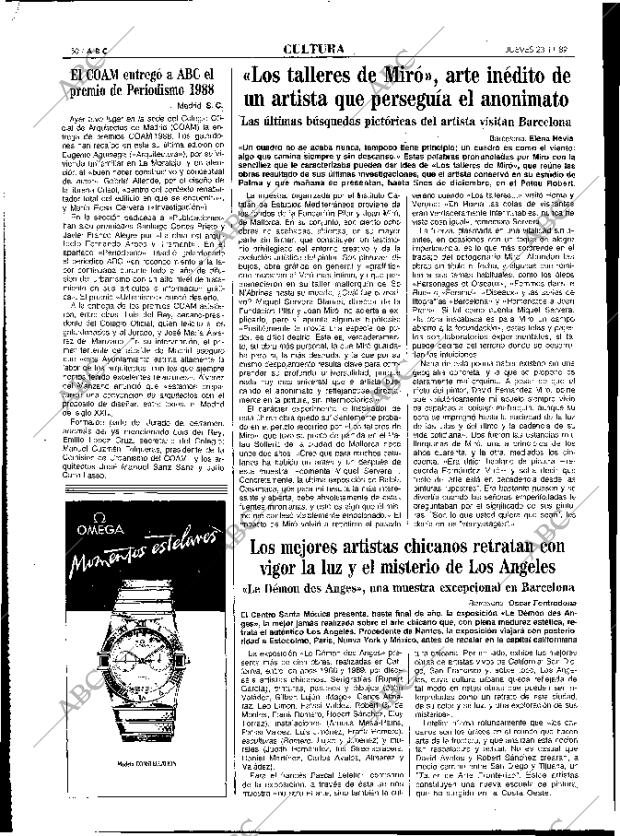 ABC MADRID 23-11-1989 página 50