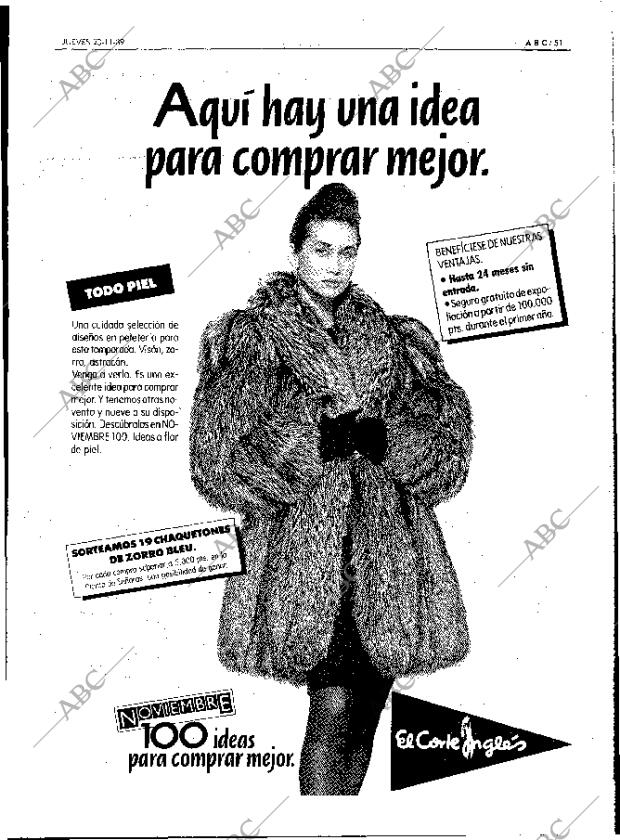ABC MADRID 23-11-1989 página 51