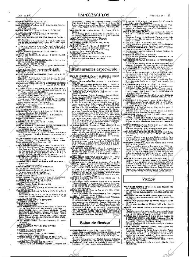 ABC MADRID 24-11-1989 página 108