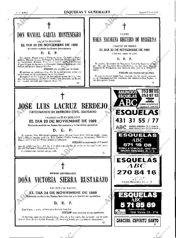 ABC MADRID 24-11-1989 página 110