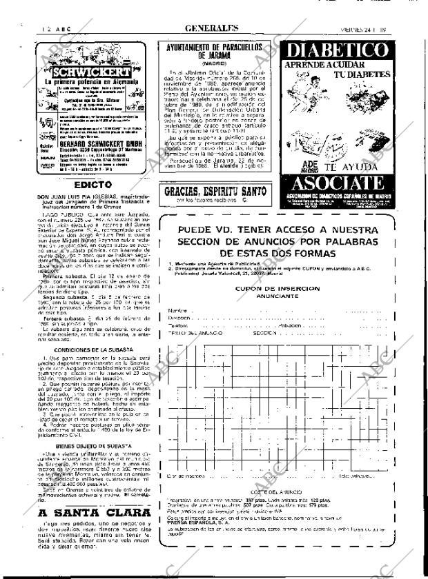 ABC MADRID 24-11-1989 página 112