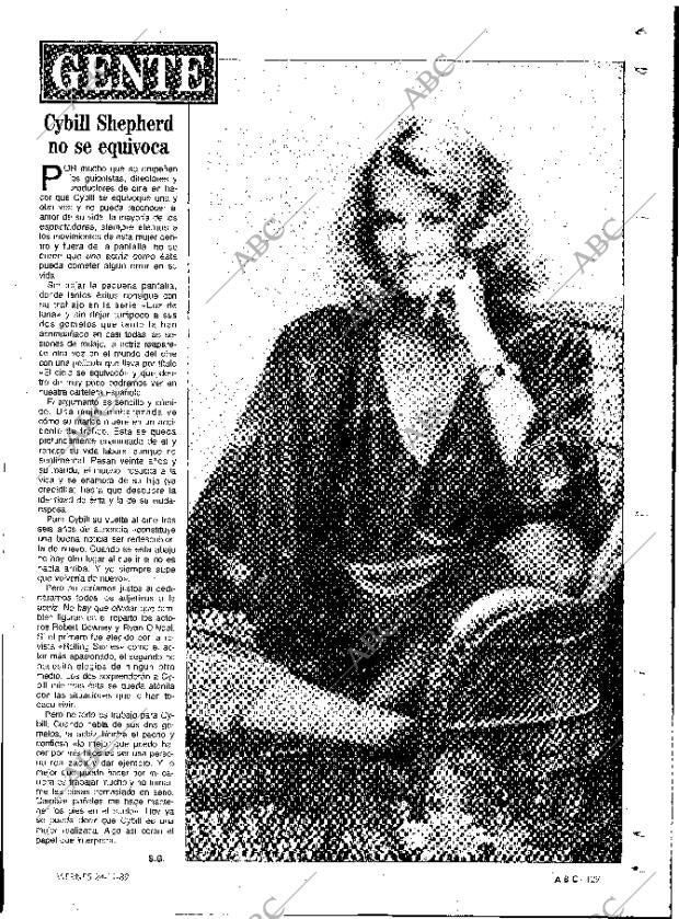 ABC MADRID 24-11-1989 página 129