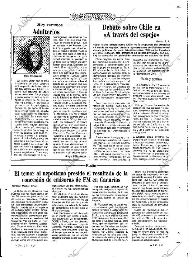 ABC MADRID 24-11-1989 página 133