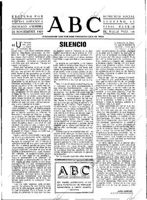 ABC MADRID 24-11-1989 página 3