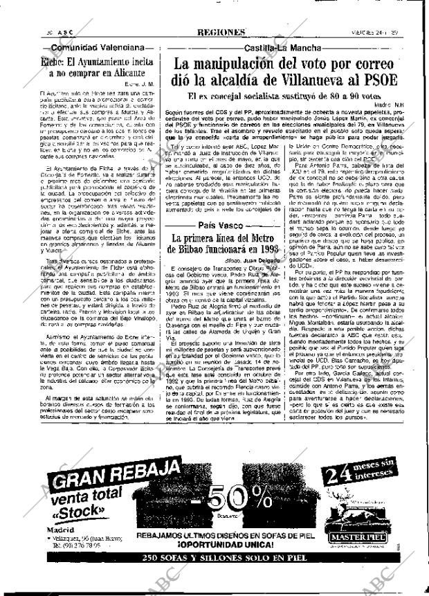 ABC MADRID 24-11-1989 página 30
