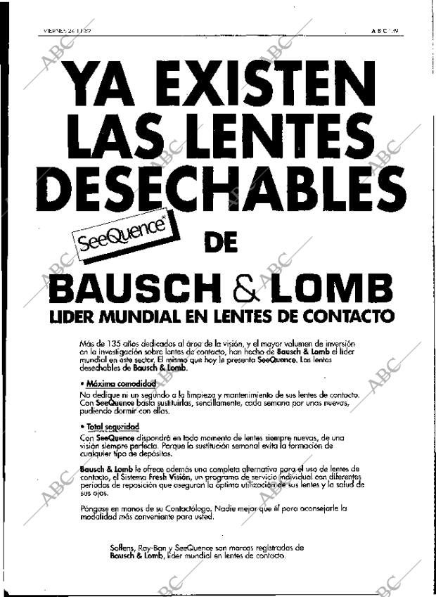 ABC MADRID 24-11-1989 página 39