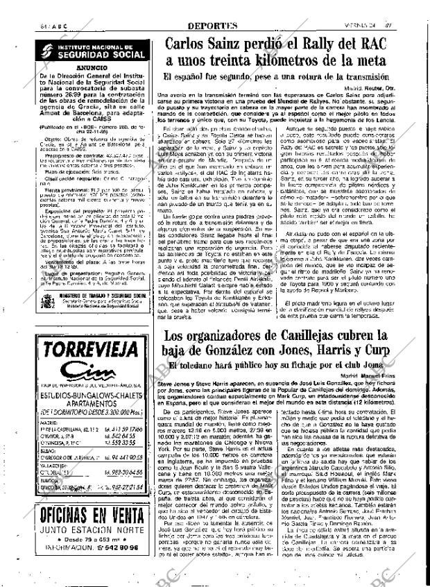 ABC MADRID 24-11-1989 página 84