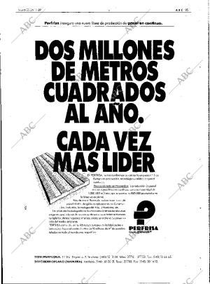 ABC MADRID 24-11-1989 página 85