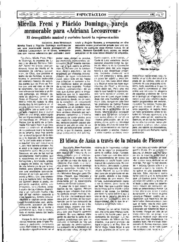 ABC MADRID 24-11-1989 página 97