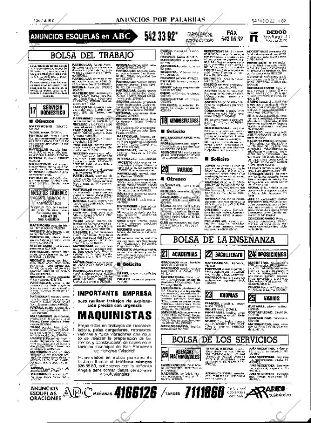 ABC MADRID 25-11-1989 página 106