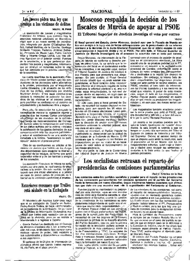 ABC MADRID 25-11-1989 página 24