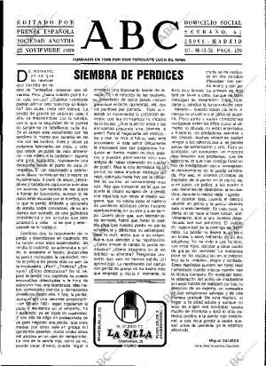 ABC MADRID 25-11-1989 página 3