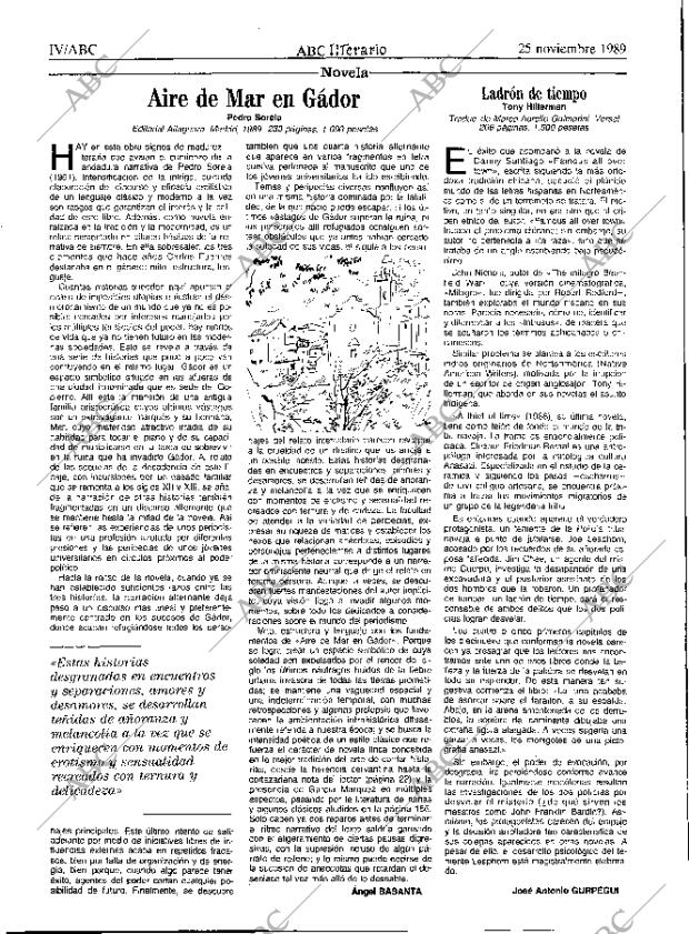ABC MADRID 25-11-1989 página 56