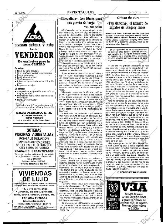 ABC MADRID 25-11-1989 página 88