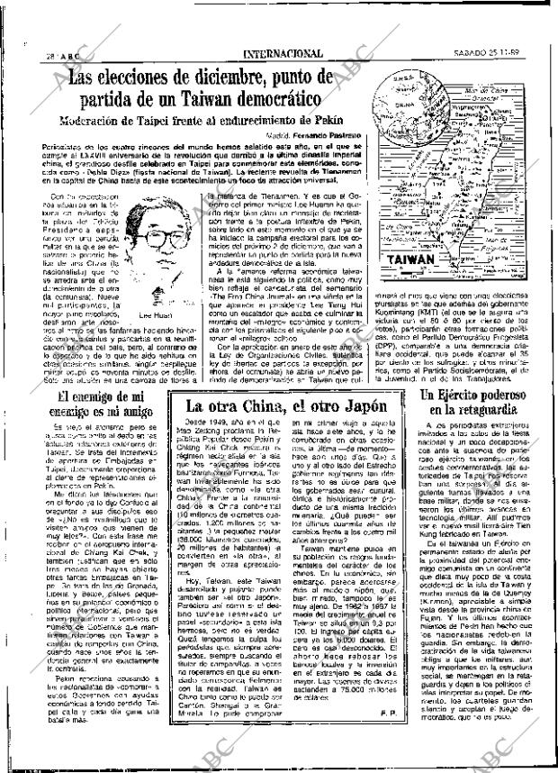 ABC SEVILLA 25-11-1989 página 28