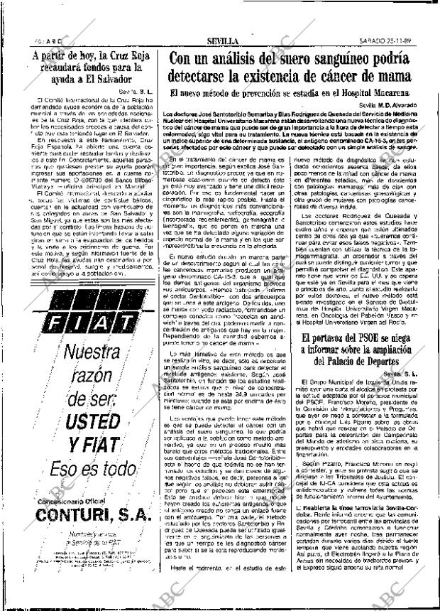 ABC SEVILLA 25-11-1989 página 46