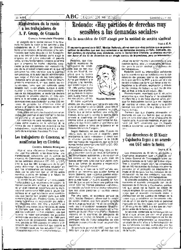 ABC SEVILLA 25-11-1989 página 64