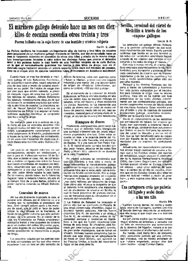 ABC SEVILLA 25-11-1989 página 75