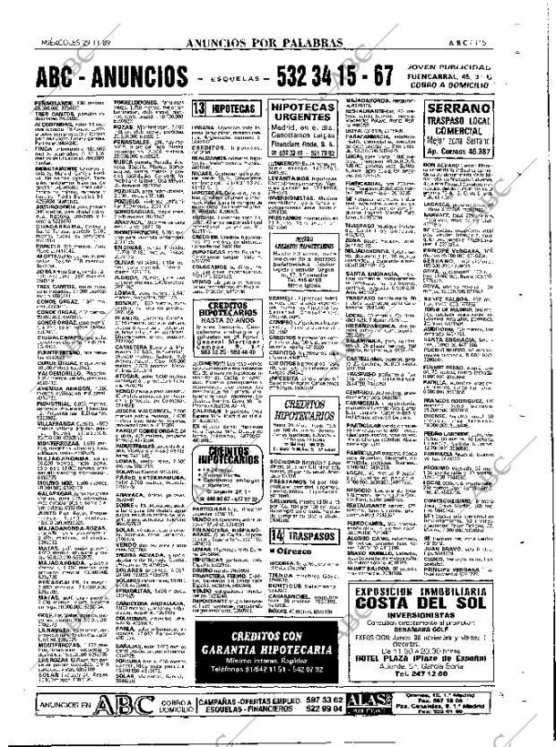 ABC MADRID 29-11-1989 página 115